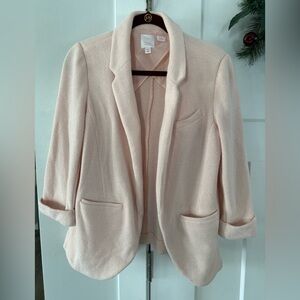 LC Lauren Conrad Soft Pink Blazer